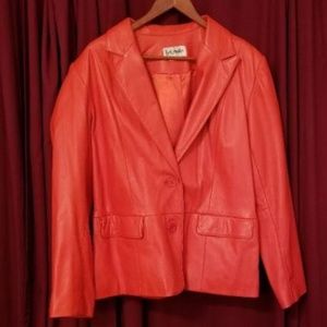 Bagatelle Leather Blazer Jacket ☆Very Soft☆